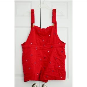 Cider Short Overalls